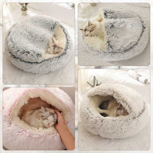 Colchón Para Mascotas, Cama Cálida Y Suave De Felpa Para Mas