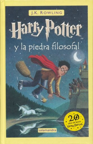 Harry Potter y la piedra filosofal, de Galbraith, Robert. Harry Potter (TD-Salamandra) Editorial Salamandra Infantil Y Juvenil, tapa dura en español, 2019