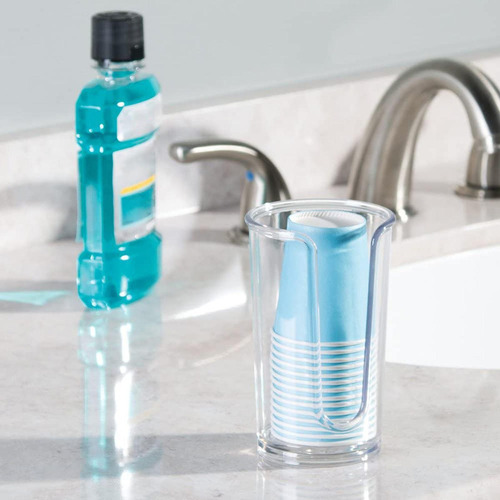 2 Dispensador De Tazas De Baño, Estante De Almacenamiento