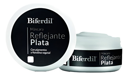 Mascara Capilar Matizadora Reflejante Plata X 150ml Biferdil