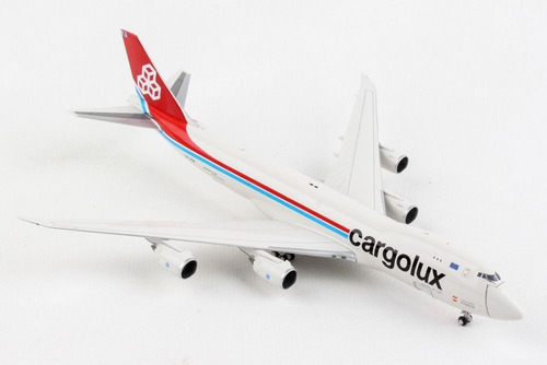 Miniatura Gemini Jets 1:400 Cargolux Boeing 747-8f