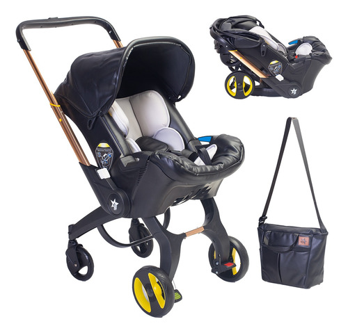 Carriola Para Bebé Starkids Polux Convertible Con Pañalera