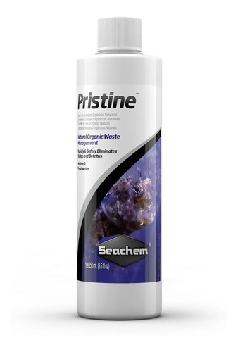 Seachem Pristine 250 Ml Bacterias Elimina Desechos Clarifica