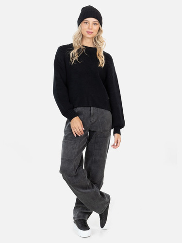 Sweater Seba Negro Mujer Maui And Sons
