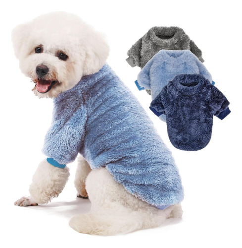 Sudaderas De Terciopelo De Perros Y Gatos De 3 Paquetes Para