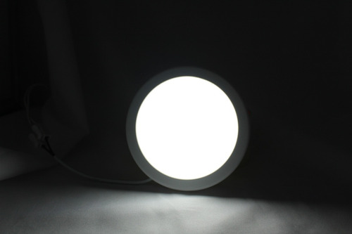 Lampara Led 20W AJUSTABLE Caja Bote Luz Blanca 40 Pzas Color Blanco Suministros Diamante
