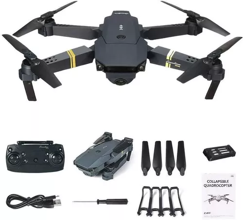Drone Cámara Full Hd Wifi 2,4 Ghz Fpv Plegable Recargable
