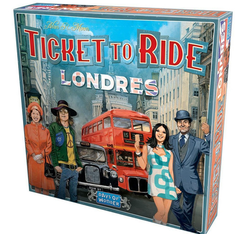 Juego Aventureros Al Tren Londres + Envio / Ouroboros