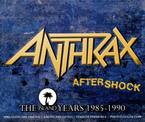 Anthrax Aftershock The Island Years 1985 1990 4cd Nuevo Eu