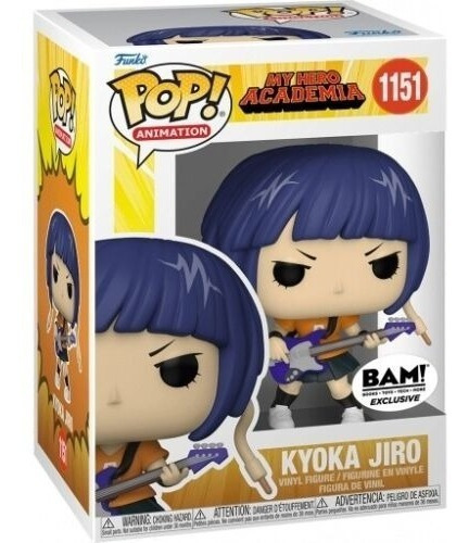 Kyoka Jiro Funko Pop 1151 / My Hero Academia / Bam Exclusive