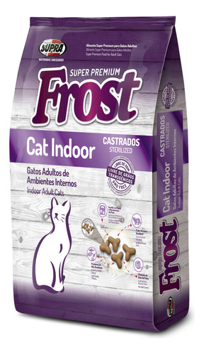 Comida Frost Cat Indoor 7,5k + 1k + Regalos Y Envío Gratis*