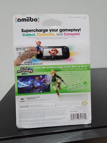 Amiibo Link Smash Bros - Tloz The Legend Of Zelda Nuevo