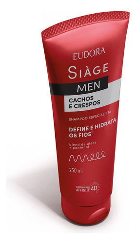 Eudora Siàge Men Cachos E Crespos Shampoo 250ml