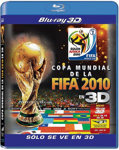 Blu Ray Copa Mundial De La Fifa 3d
