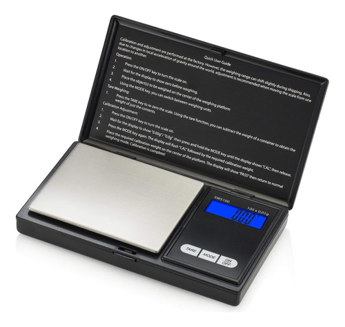 Báscula Digital De Bolsillo Smart Weigh, 100 G X 0,01 G Digi