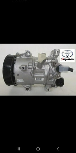 Imagem 1 de 1 de Compressor Com Polia Do Corolla 2016/2017 Genuína Toyota