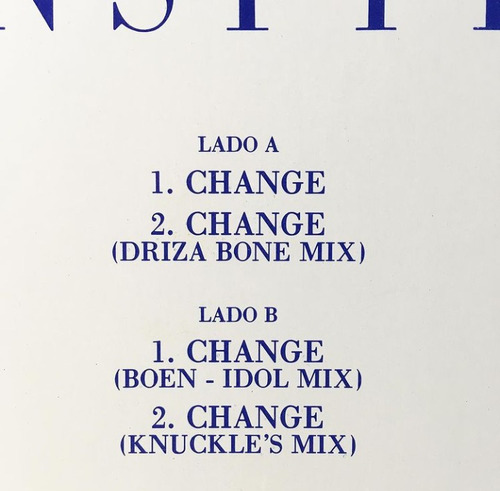 Lisa Stansfield Change Single 12' (Usado)