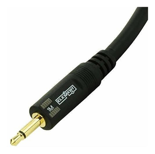 Cable De Audio De 3,5 Mm Macho A Macho | 1 M / Verde