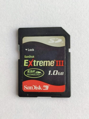 Tarjeta De Memoria Sd Sandisk Extreme Iii 1gb