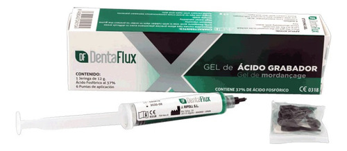 Ácido Grabador Denta Flux 37% Jeringa 12gr