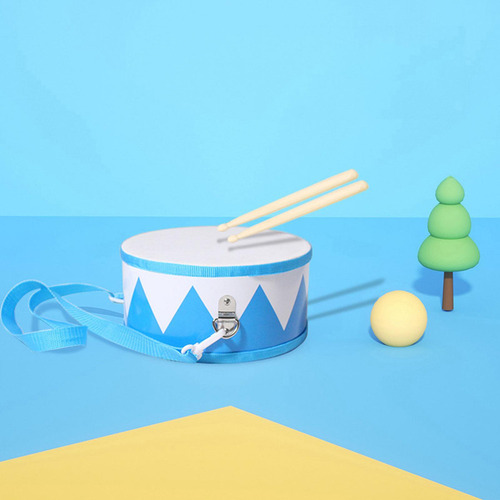 Juego De Tambor For Niños De 8 Pulgadas, Tambor De Azul