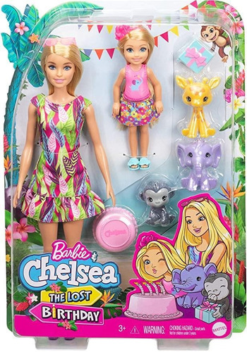 Barbie Dreamhouse Adventures Chelsea & Animales De Selva