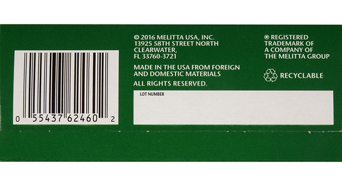 Melitta Filtro De Papel De Café Super Premium No. 4, Cono N.