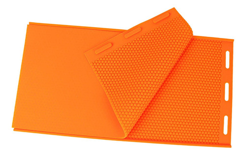 Hoja De La Fundación Beeswax, Láminas De Panal, Naranja
