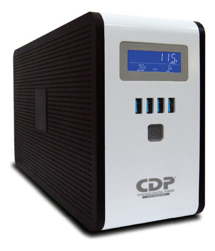 Cdp Ru-smart 751, Ups Interactiva 750va Con Regulador 4 Usb