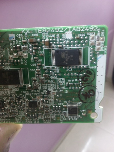 Imagen 2 de 2 de Tarjeta De Buzon De Voz Para Central Panasonic Tes O Tem824