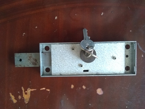 Cerradura 2 Pases Puertas Santa Maria . (Usado)