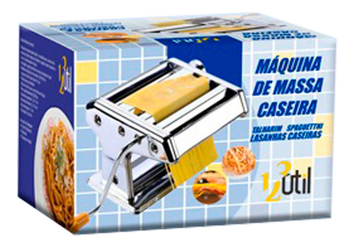 Imagem 1 de 6 de Máquina Macarrão Caseiro Mini Pastel Lasanha Talharim Massas