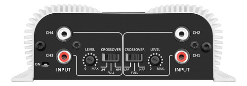 Modulo Taramps Ts400x4 Amplificador Som Automotivo 400w 2 Oh Branco