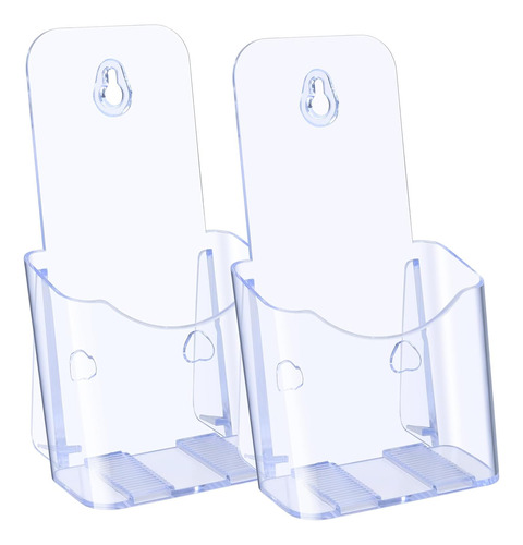 2 Pack 8.5''x11'' Transparente Acrílico Folleto Titula...