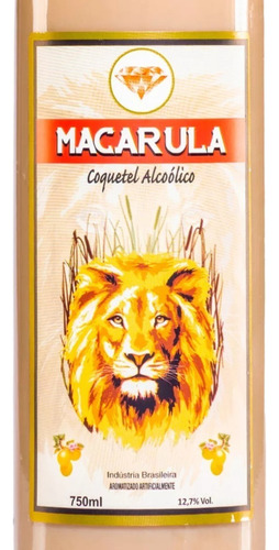 Licor Macarula Cream Doce Garrafa 750ml Cremoso Original