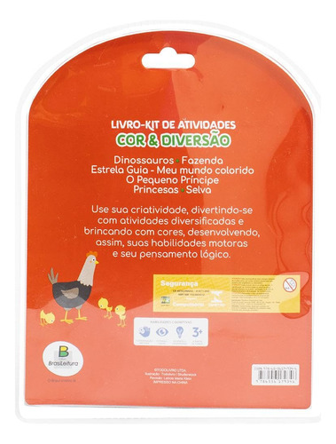 Livro - Kit De Atividades: Fazenda - Capa Dura: Não Se Aplica, De Todolivro. Não Se Aplica, Vol. 1. Editorial Brasileitura, Tapa Dura, Edición 1 En Português, 2024