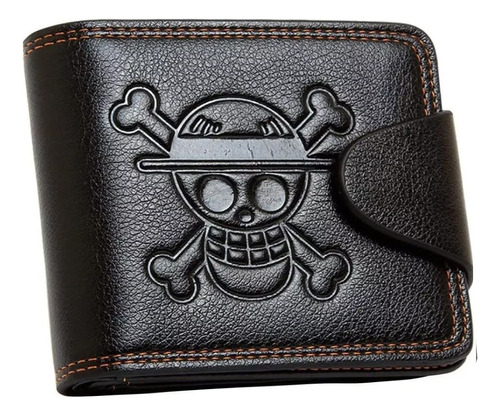 Anime One Piece Sombrero De Paja Piratas Jolly Cartera