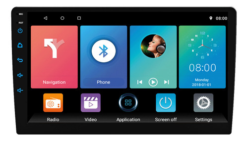 Stereo Pantalla Auto 10 Multimedia Android Carplay Wifi Gps