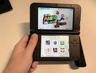 Grip De Mão Compatível Com Nintendo 3ds Xl Case Suporte 3d