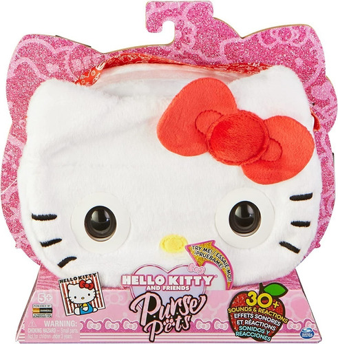 Purse Pets Hello Kitty Bolsa Interactiva Movimientos Sonidos