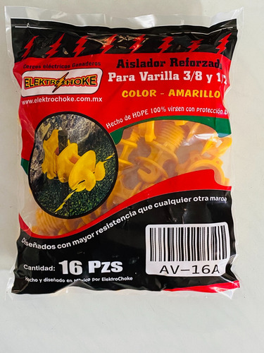 Aislador Varilla Cercos Eléctricos