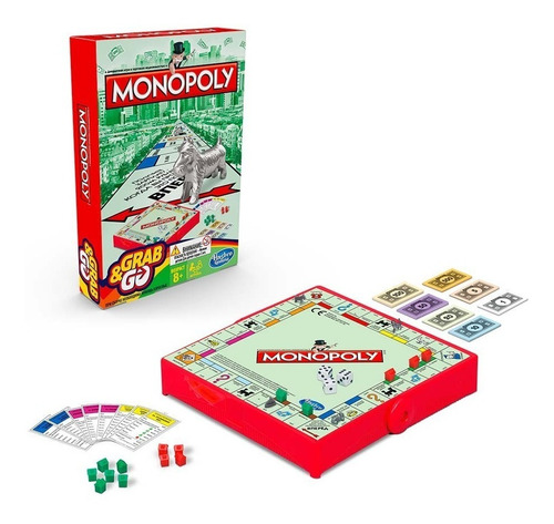 Monopoly - Juego De Viaje Original Envío Gratis