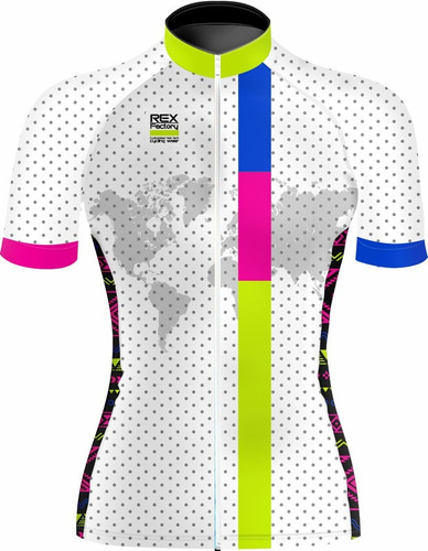 Ropa De Ciclismo Jersey Maillot Rex Factory Jd 547