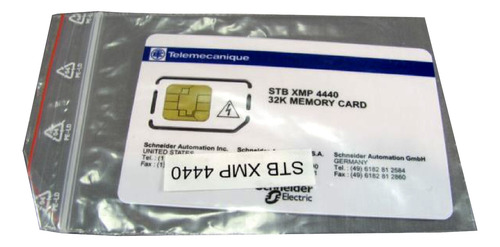 Stbxmp4440 Plc Memory Card, Modicon Stb, Removable, Sim, 32