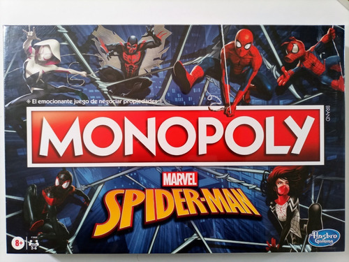 Monopolio Spiderman Monopoly Original Nuevo Y Sellado Hasbro