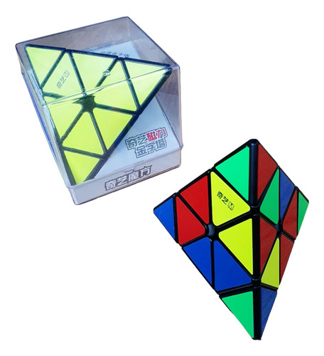 Qiyi Pyraminx Ms M Cubo Rubik Magnetico Clasico Stickerless 