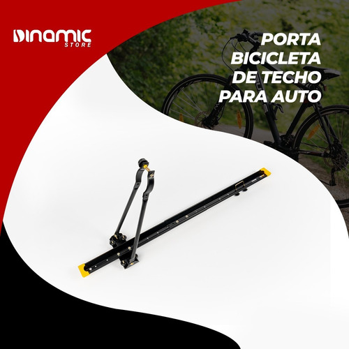 Imagen 2 de 10 de Portabicicleta Auto Para Techo Vacaciones Porta Bicicleta