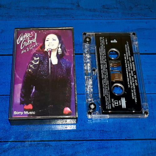 Ana Gabriel En Vivo Cassette Arg Maceo-disquería (Usado)