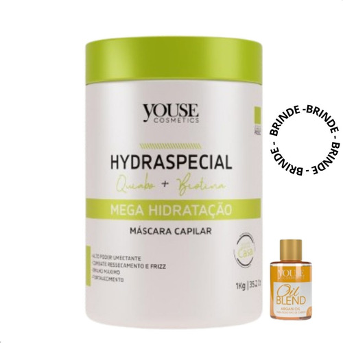 Youse Mascara Capilar Hydraspecial Nutrição Hidratação 1kg