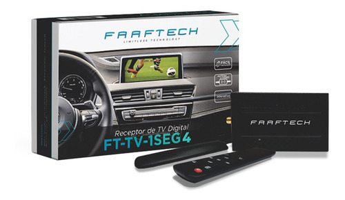 Receptor Antena Tv Digital Dvd Automotivo Carro Faaftech